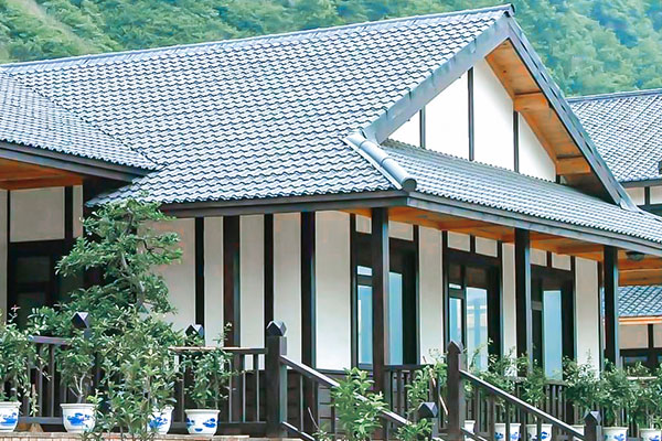 農村自建房的明智選擇：合成樹(shù)脂瓦
