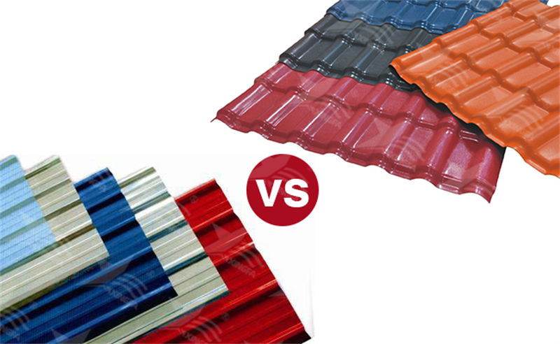 樹(shù)脂瓦與PVC瓦的對比，如何選擇適合你的屋頂材料？
