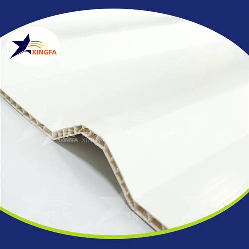PVC防腐中空瓦 鋼結構廠(chǎng)房建材波浪瓦 加厚2.5mm塑料廠(chǎng)房瓦隔熱防火PVC塑膠 星發(fā)牌定制