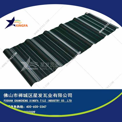 新型材料屋面建材墨綠色防腐瓦 大型畜牧業(yè)鋼結構廠(chǎng)房用梯形塑料瓦 pvc塑鋼瓦廠(chǎng)家批發(fā)價(jià)格